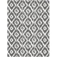 Diamond Haze Reversible Outdoor Rug - Grey
