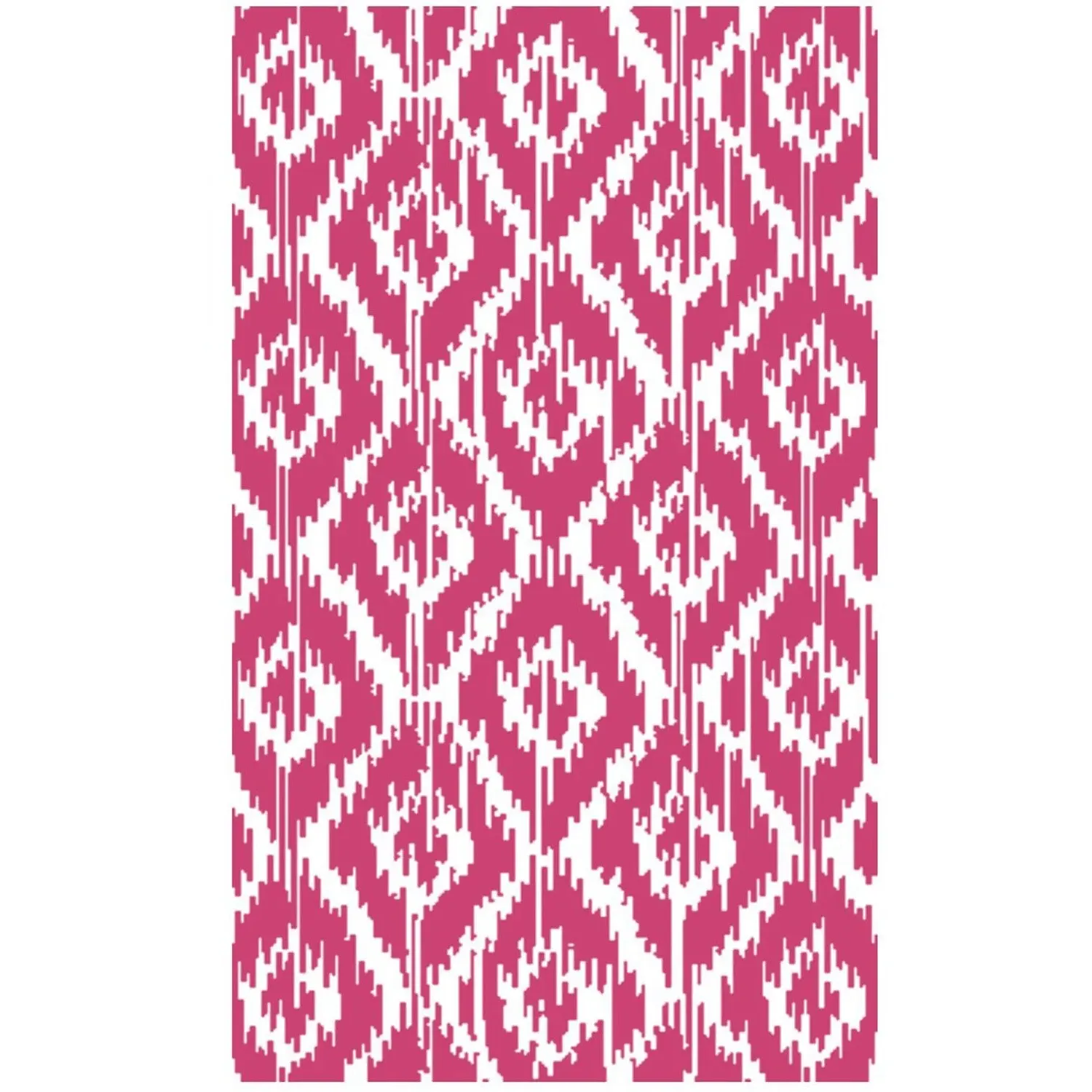 Diamond Haze Reversible Outdoor Rug - Pink image