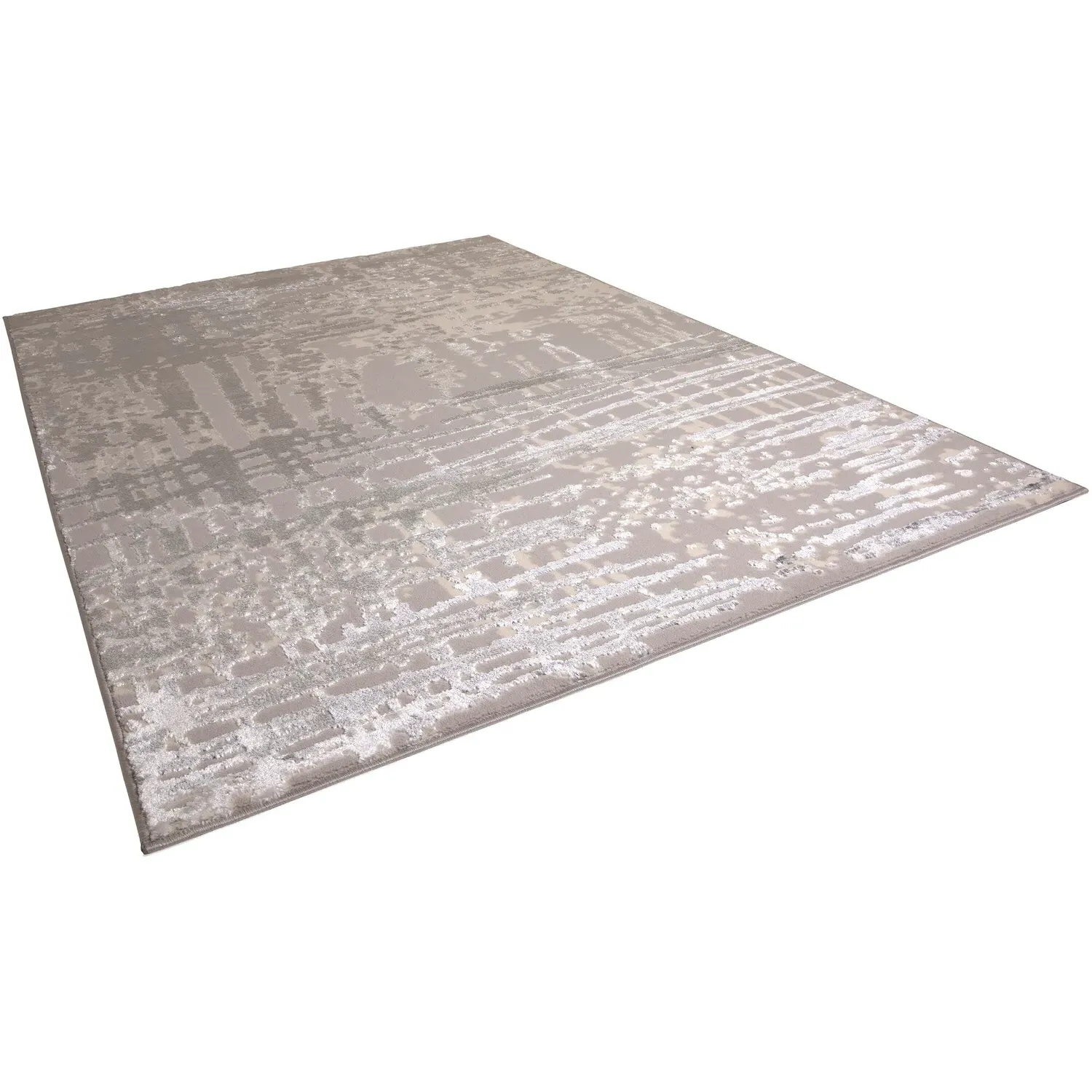 Diamond Haze Rug 120 x 170cm - Brown