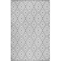 Diamond Outdoor Rug - Grey