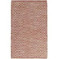 Diamond Rug - Terracotta