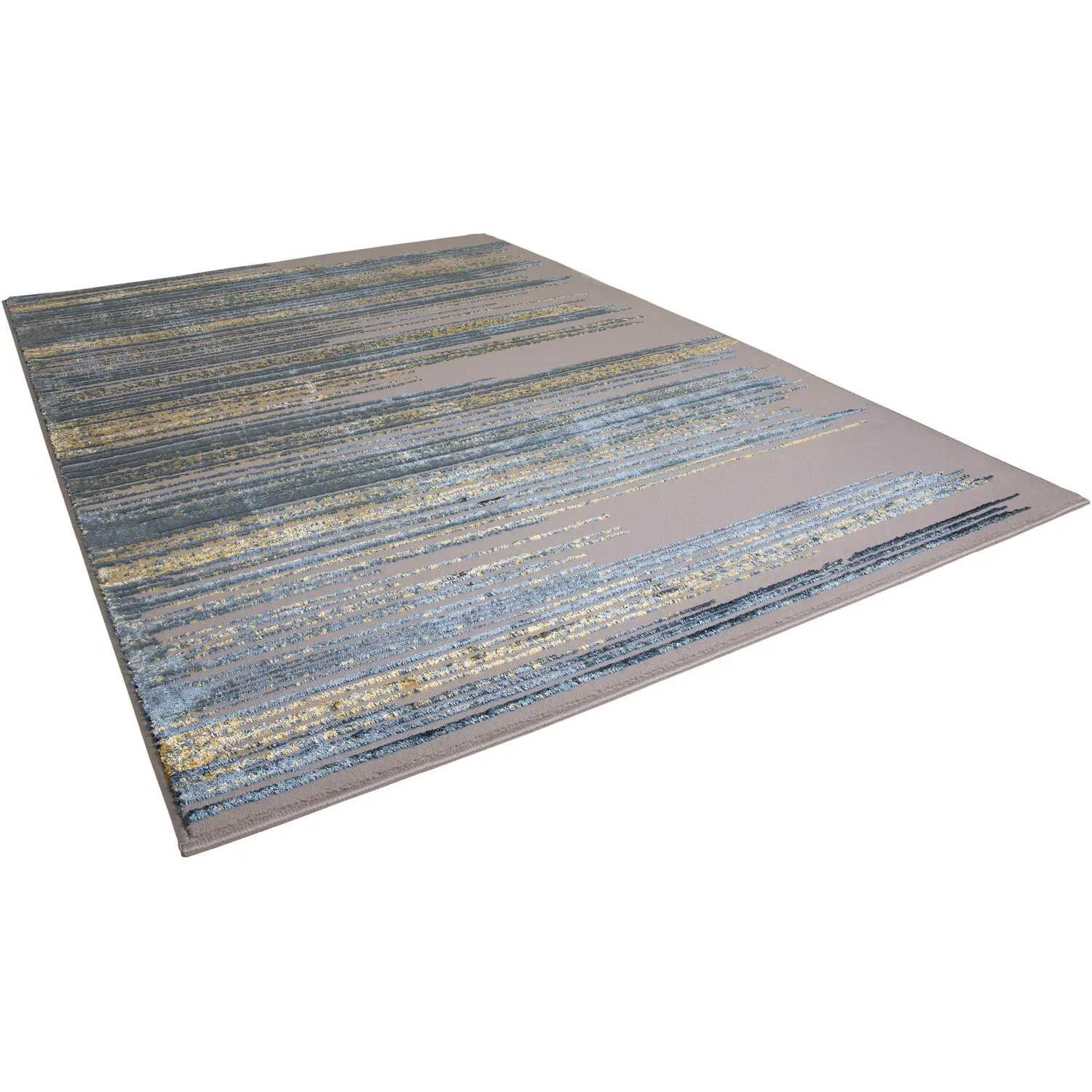 Diamond Stripe Rug - Cream