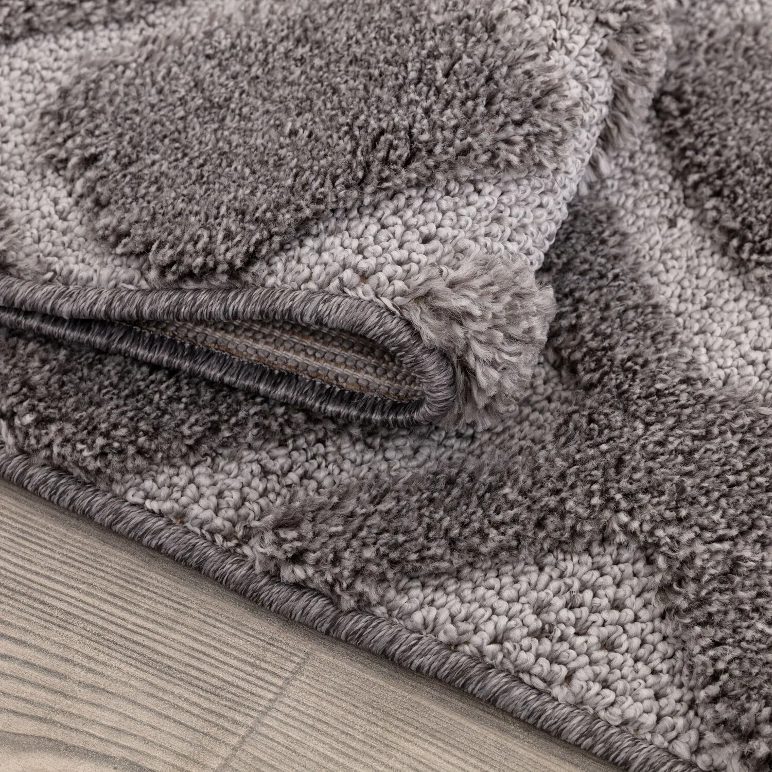 Diamonds Rug - Grey