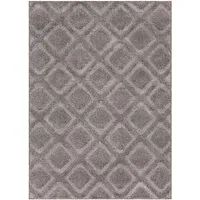 Diamonds Rug - Grey, Polypropylene