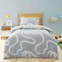Diggers Natural Duvet Set - Multicolour