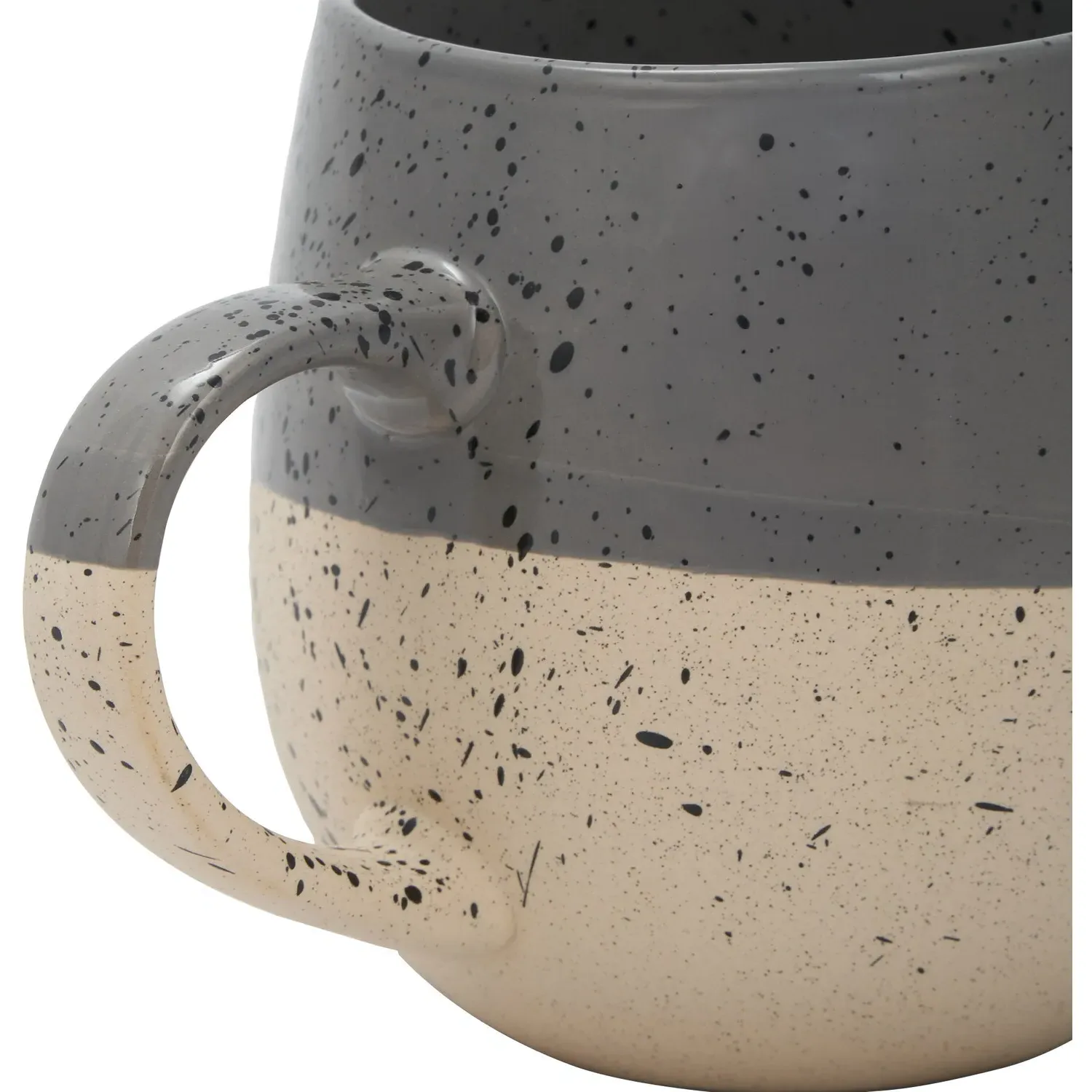 Dipped Bulb Mug - Grey