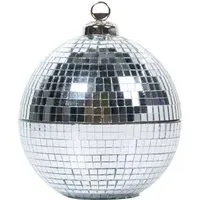 Disco Ball Candle - Silver