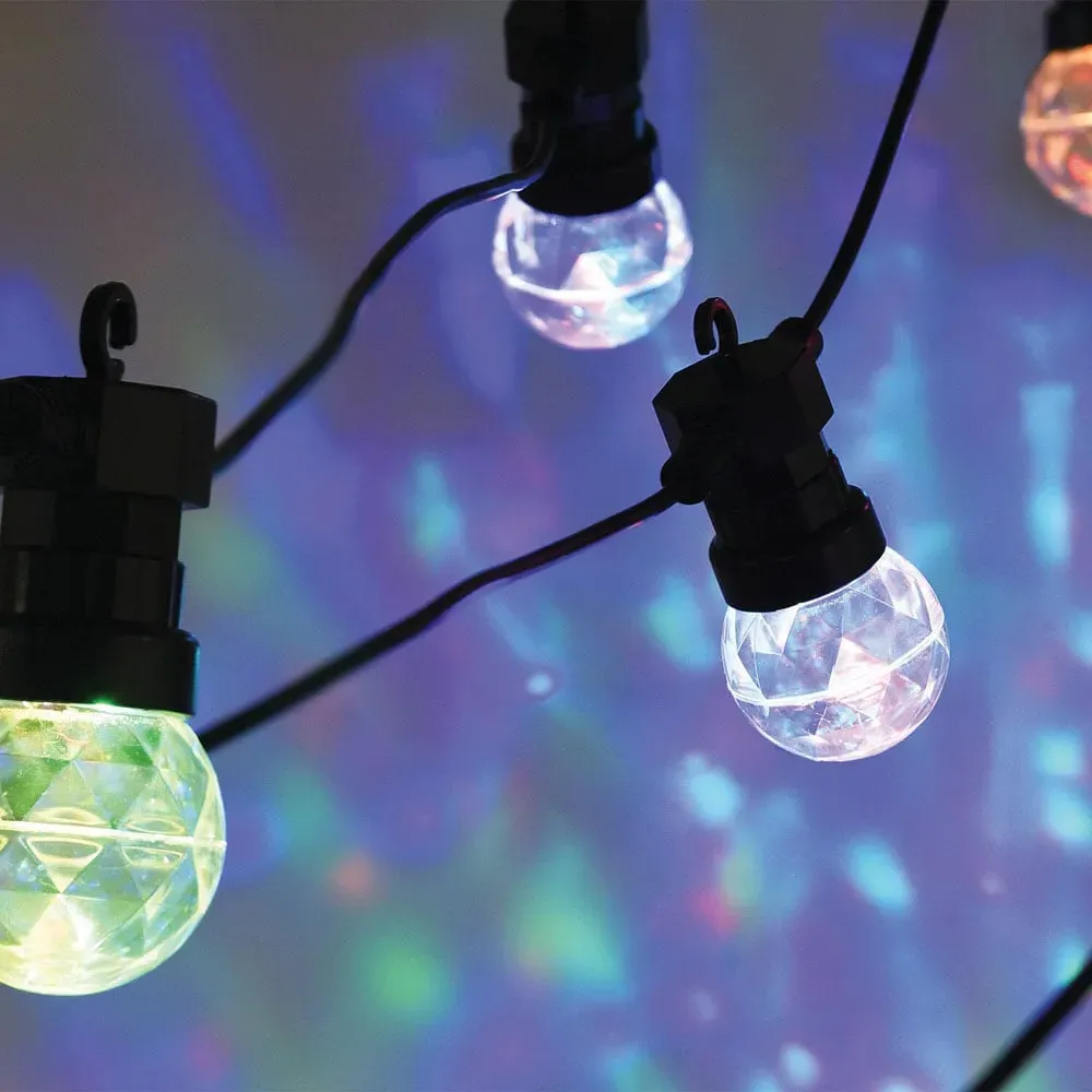 Disco Party String Light 10 LED - Black image