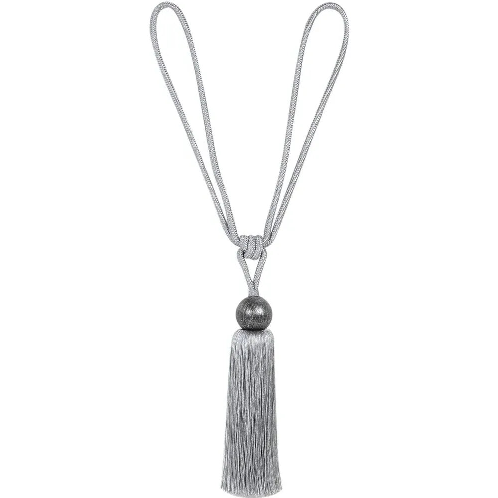 Distressed Ball Tieback - Slate image