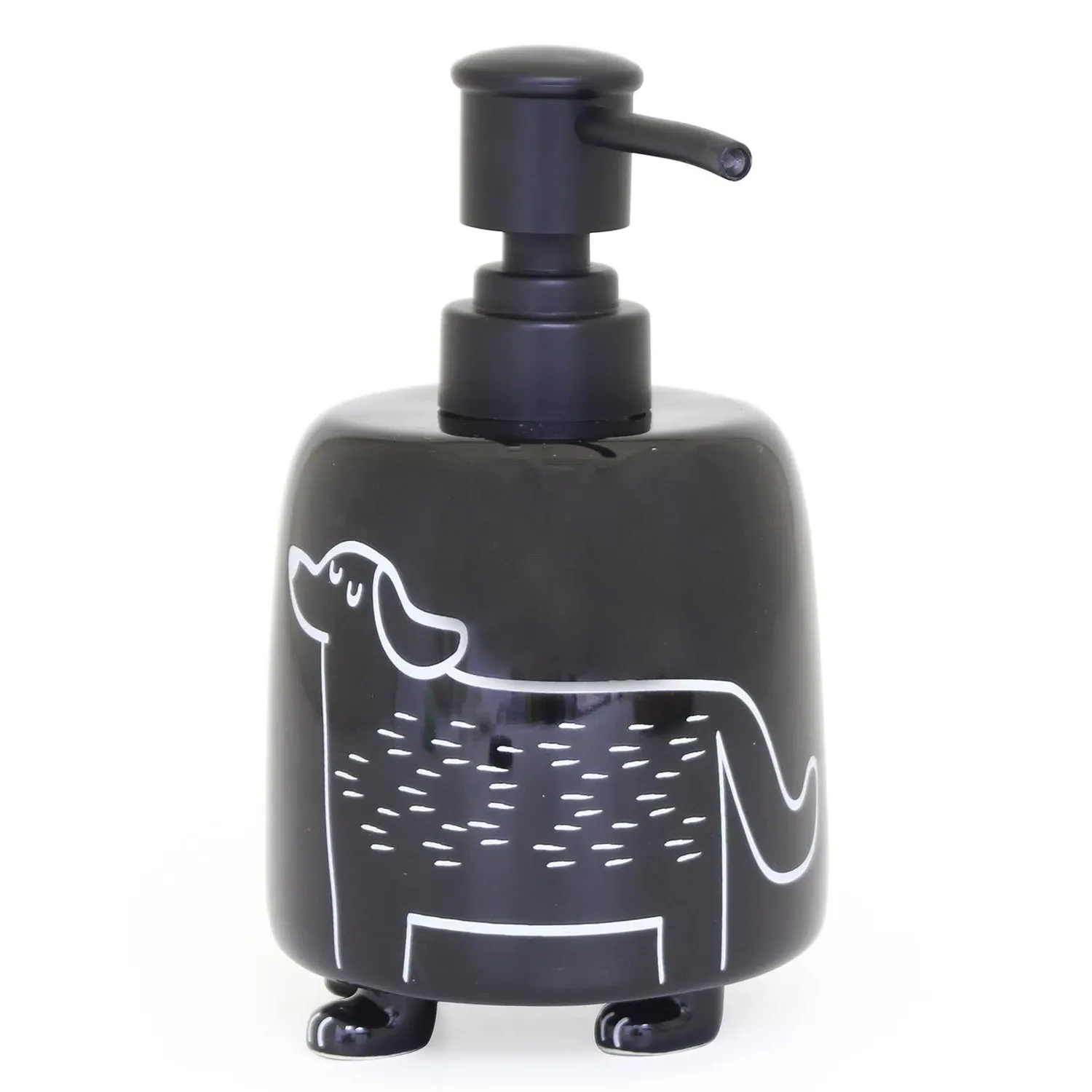 Dog Soap Dispenser - Black image