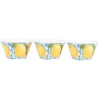 Dolce Vita 3 Section Melamine Bowl - Blue