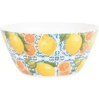 Dolce Vita Melamine Serving Bowl - Blue