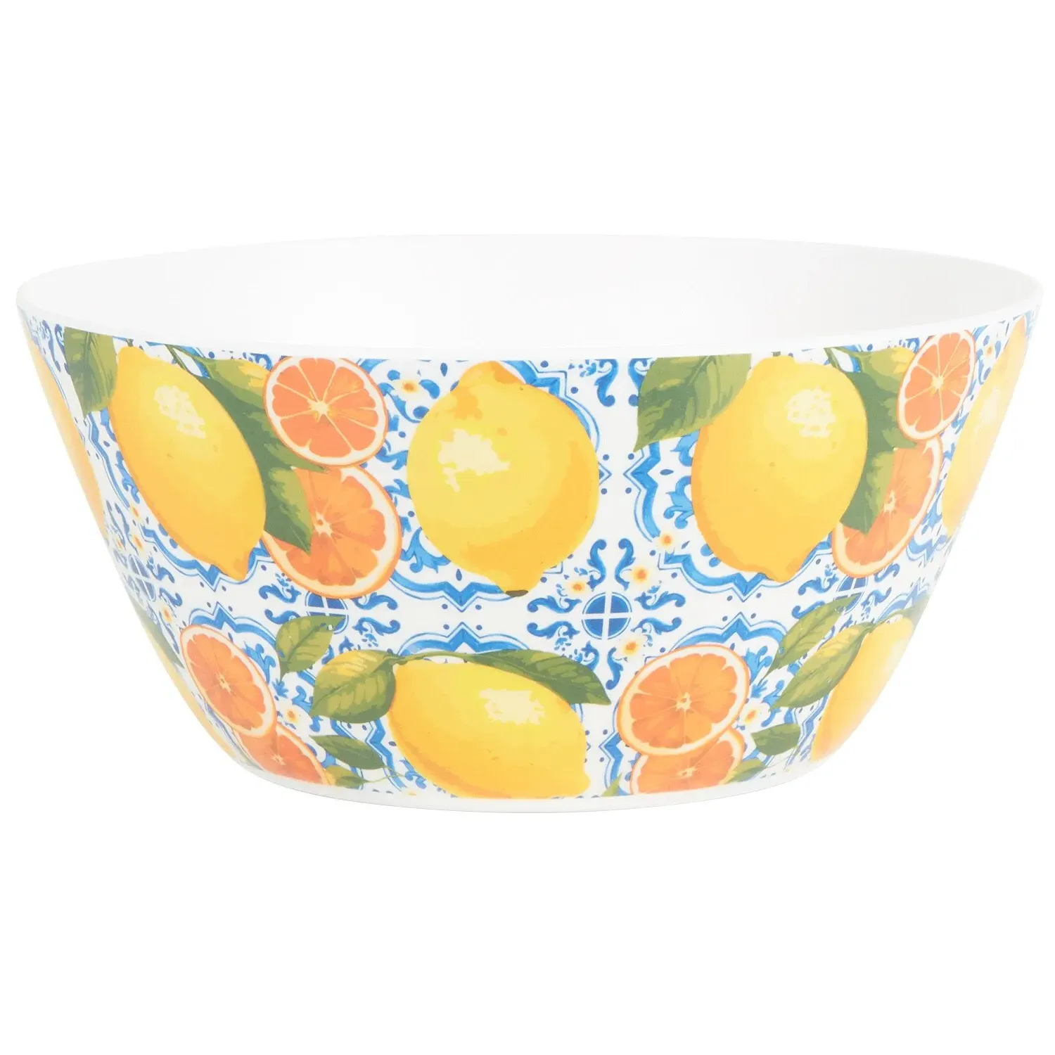 Dolce Vita Melamine Serving Bowl - Blue