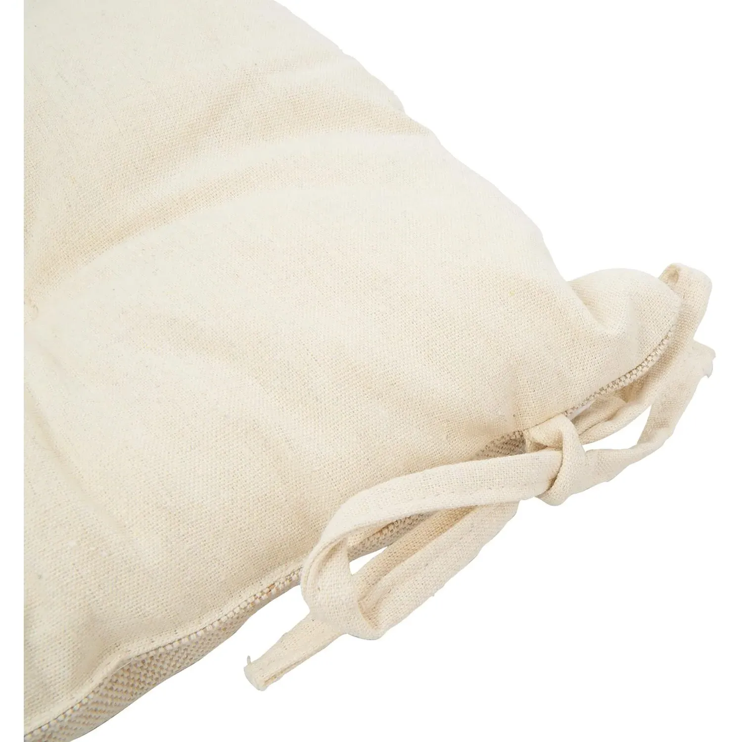 Double Sided Cotton Seat Pad - Natural