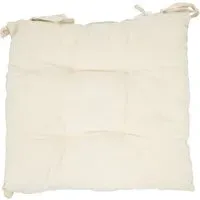 Double Sided Cotton Seat Pad - Natural