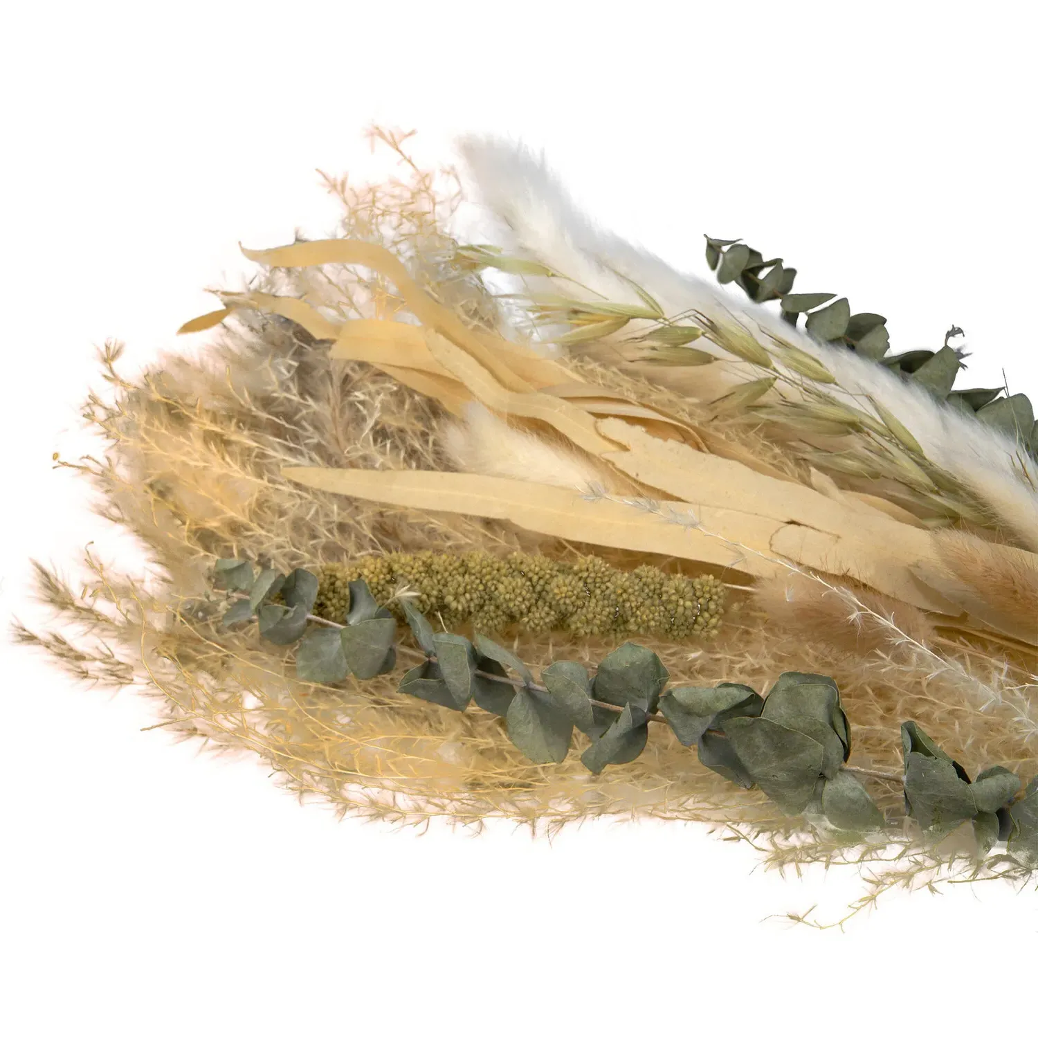 Dried Floral Pampas Bouquet - Natural