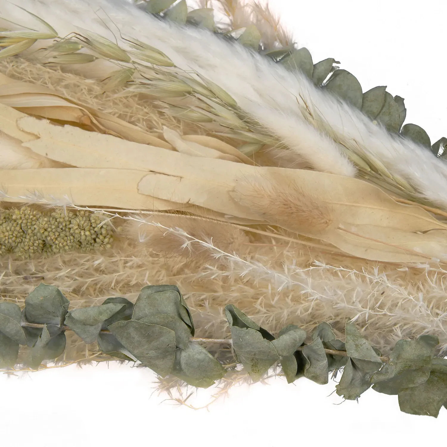 Dried Floral Pampas Bouquet - Natural