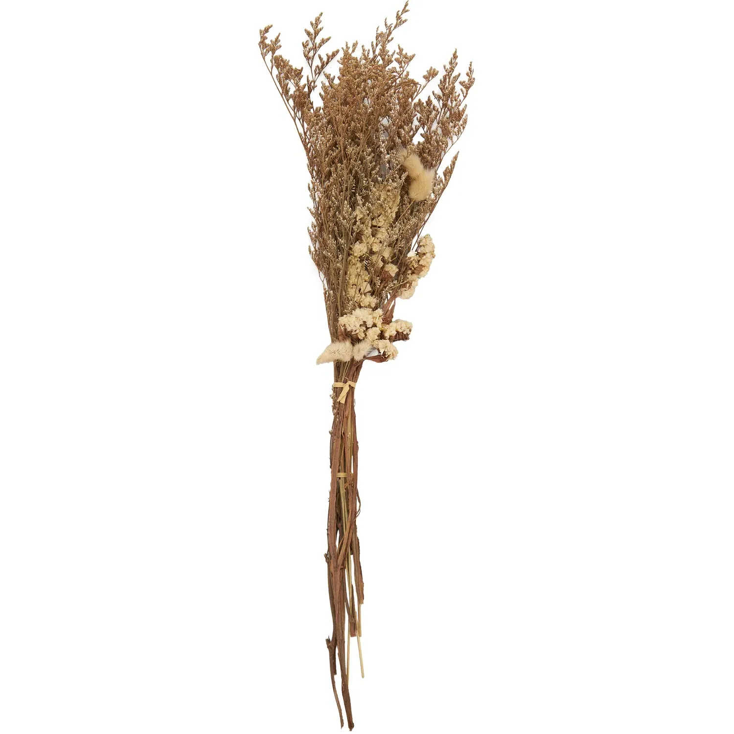 Dried Limonium & Bunny Tail Bouquet - Natural