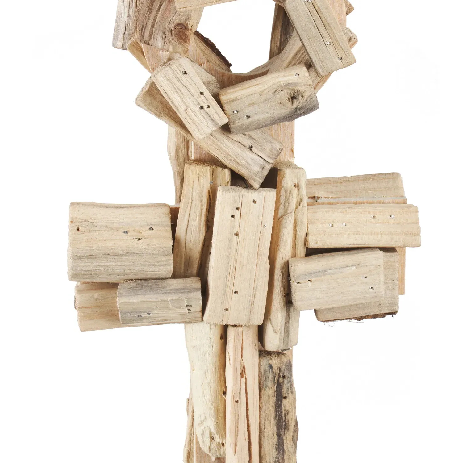 Driftwood Anchor Wall Decor - Natural