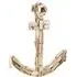 Driftwood Anchor Wall Decor - Natural