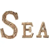 Driftwood Sea Wall Decor - Natural