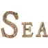 Driftwood Sea Wall Decor - Natural