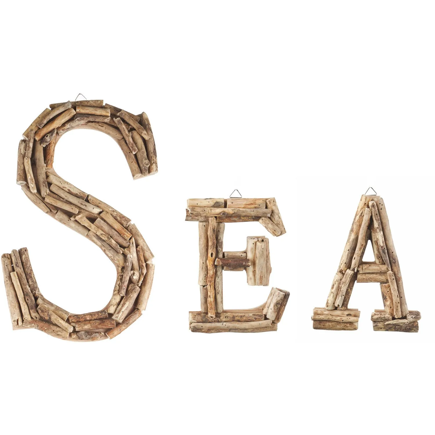 Driftwood Sea Wall Decor - Natural