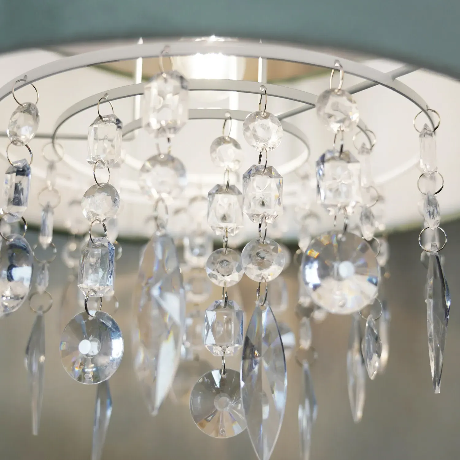 Droplet Lamp Shade - Green