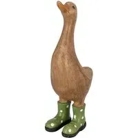 Duck in Wellingtons Ornament 22cm