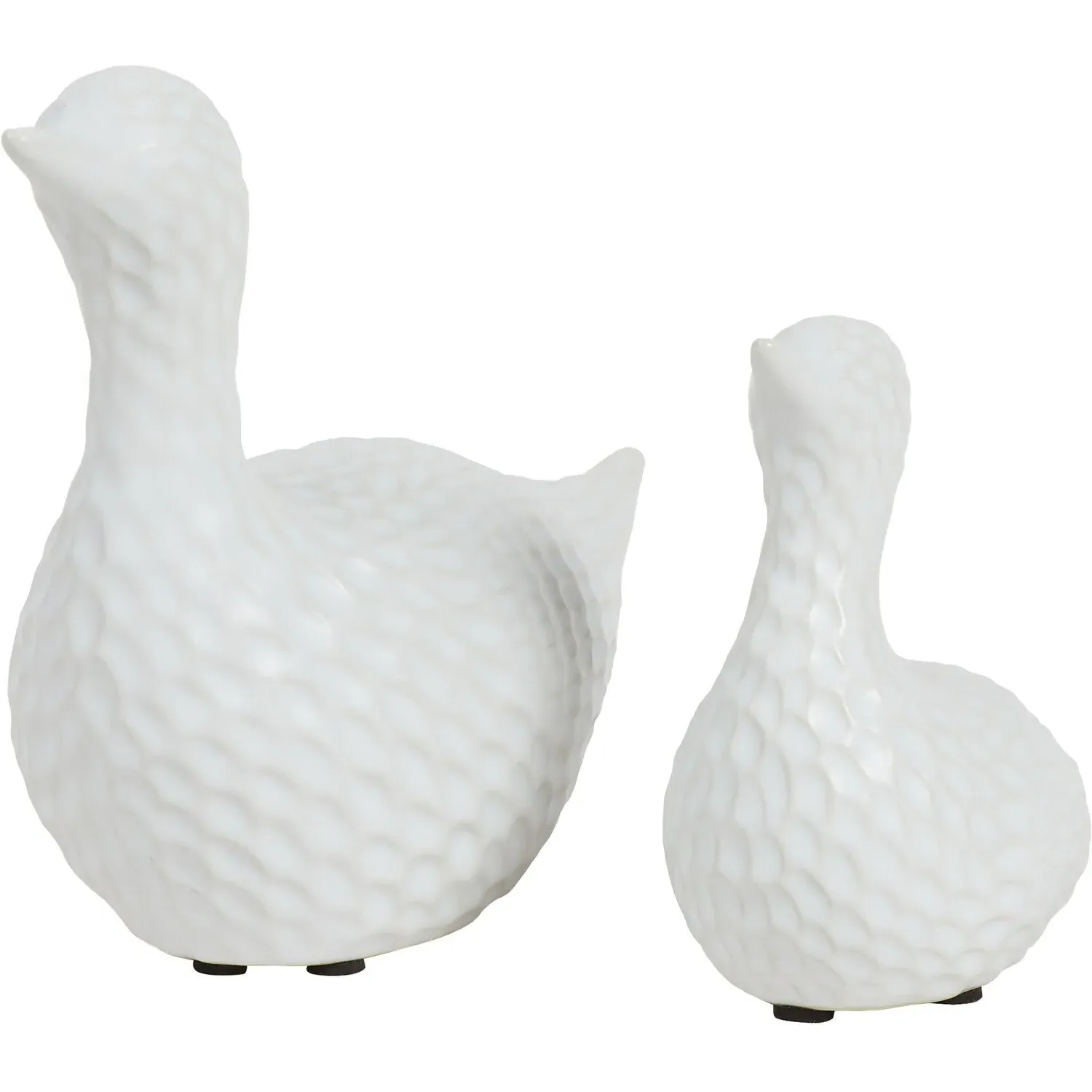 Duck Ornament 2 Pack - White