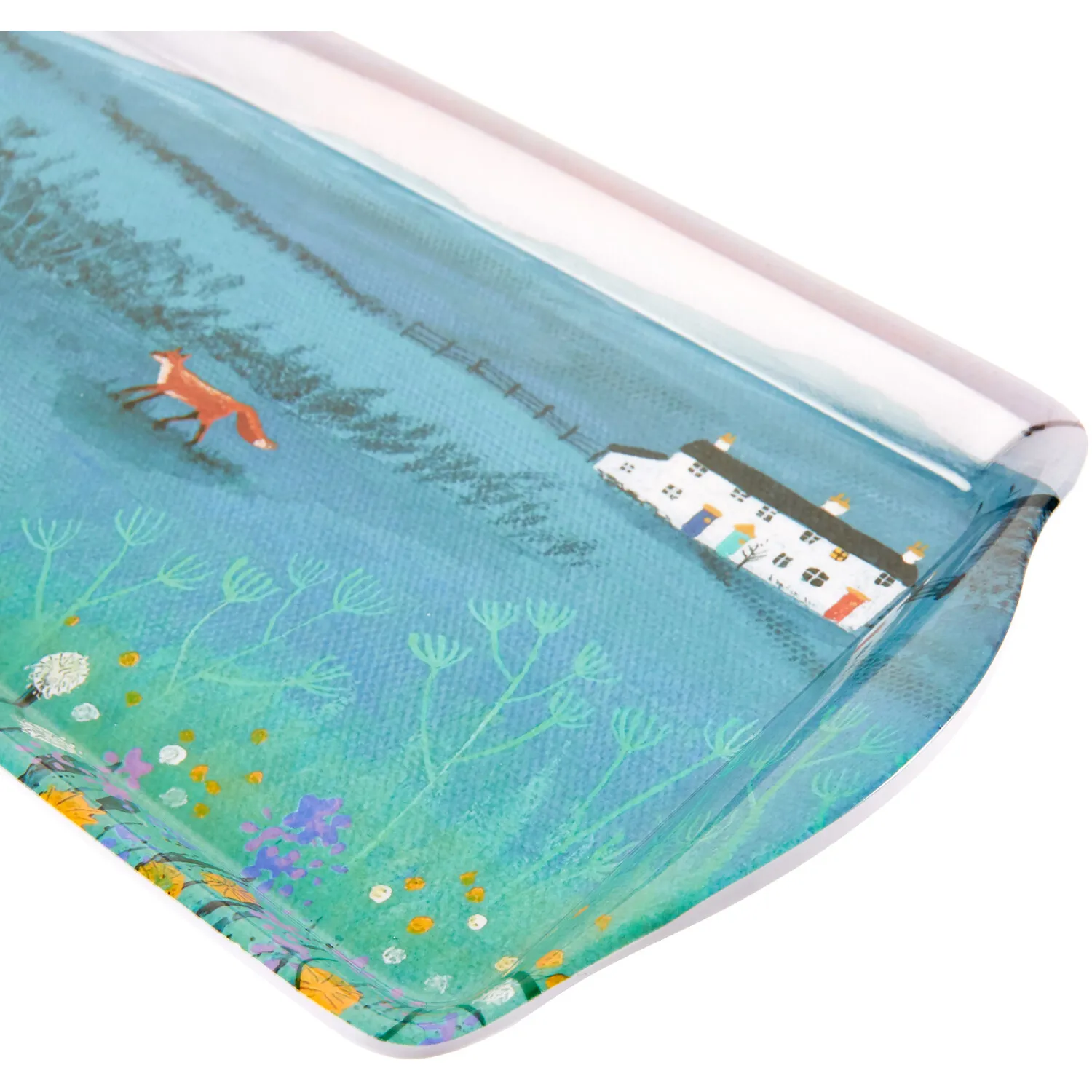 Dusty Meadow Small Tray - Blue
