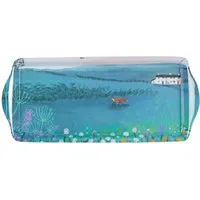 Dusty Meadow Small Tray - Blue