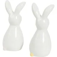 Easter Bunny Ornament - White