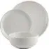 Easy Living 12 Piece Speckled Dinner Set - White