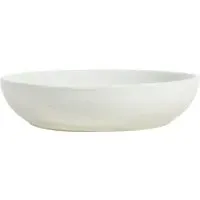 Easy Living Speckled Pasta Bowl - White