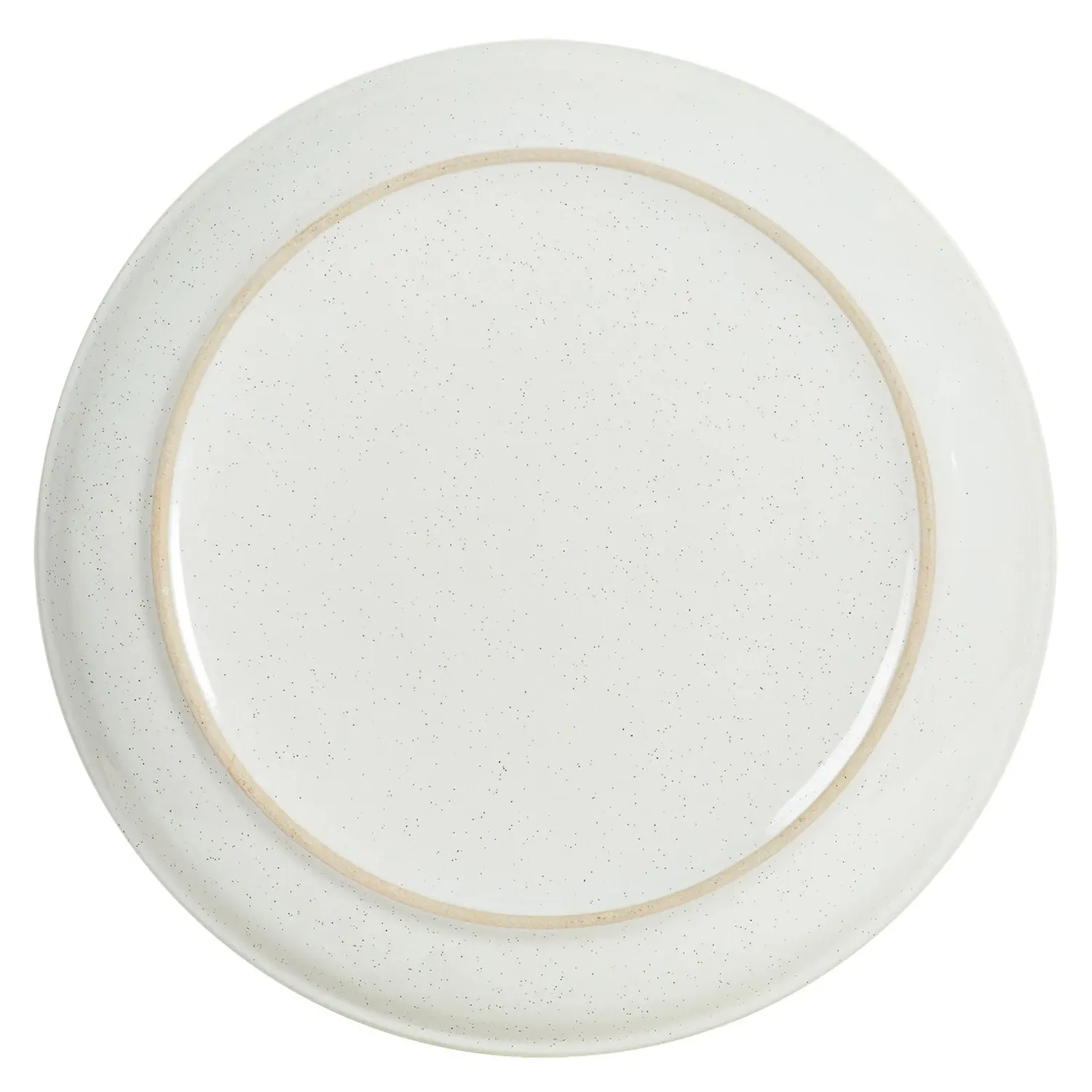 Easy Living Speckled Plate - White