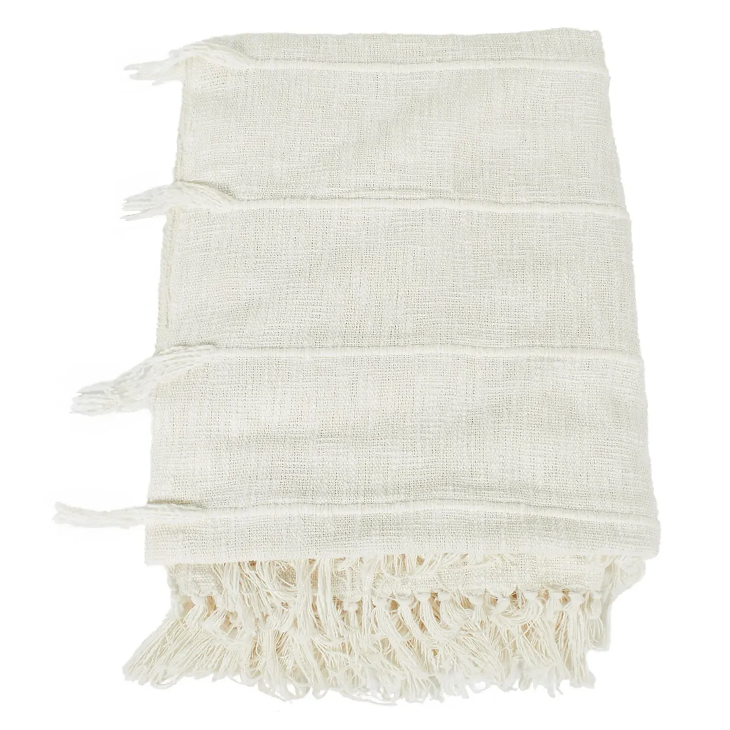 Eboni Tassel Throw - Natural image
