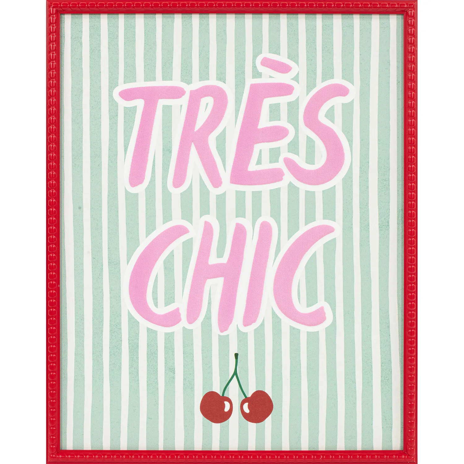 Eclectic Quotes Striped Framed Art