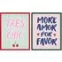 Eclectic Quotes Striped Framed Art