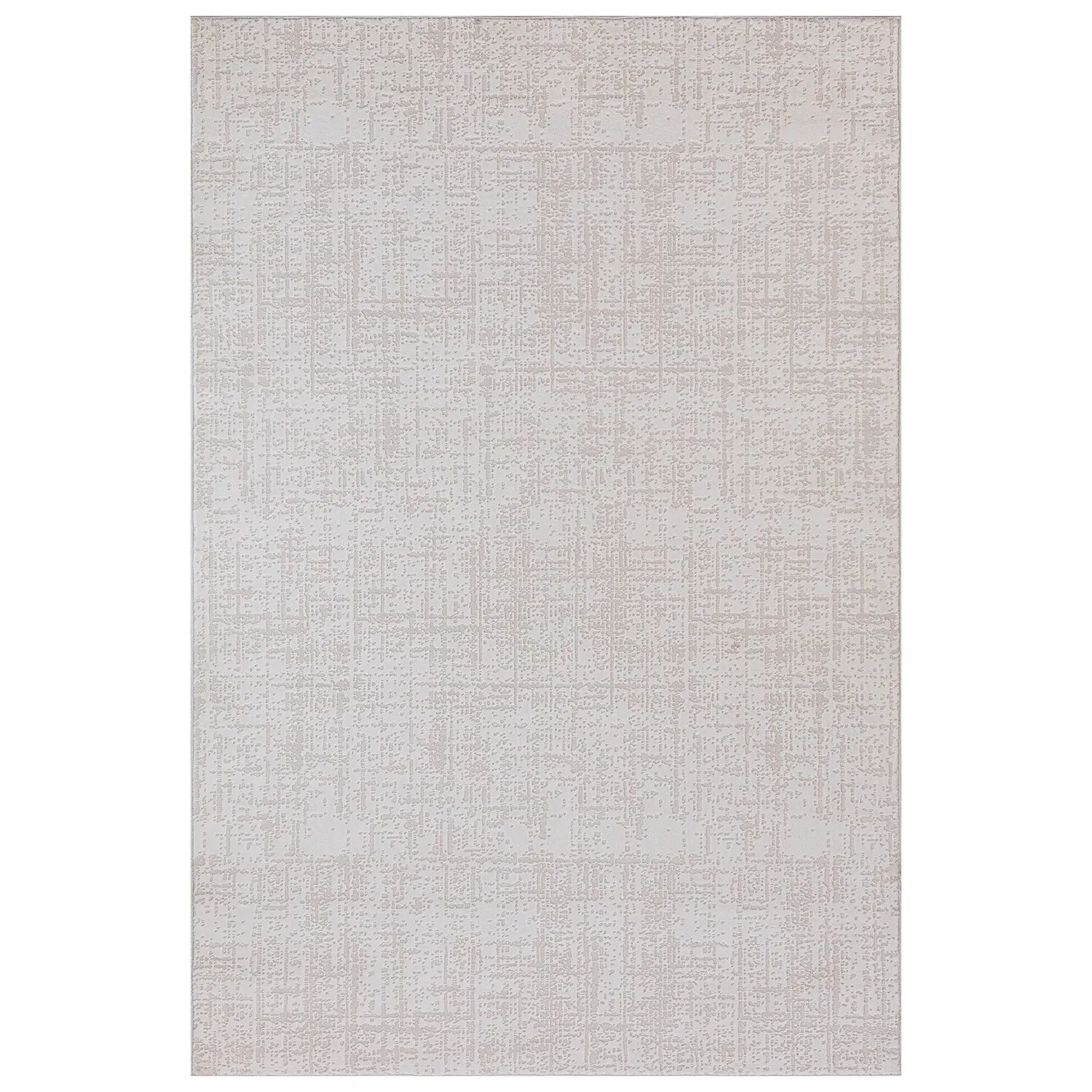 Eden 80cm Textured Rug - Cream image