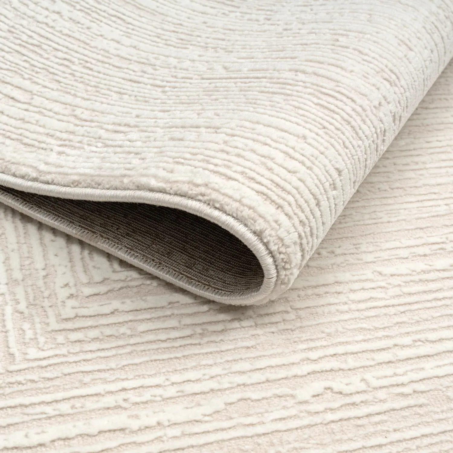Eden Frame Rug - Cream