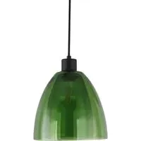 Eden Glass Dome Pendant Light - Green