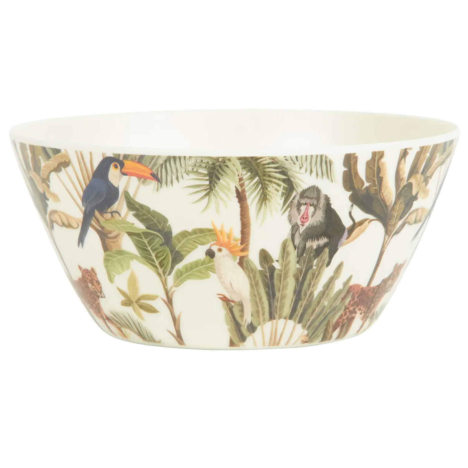 Eden Melamine Bowl - White