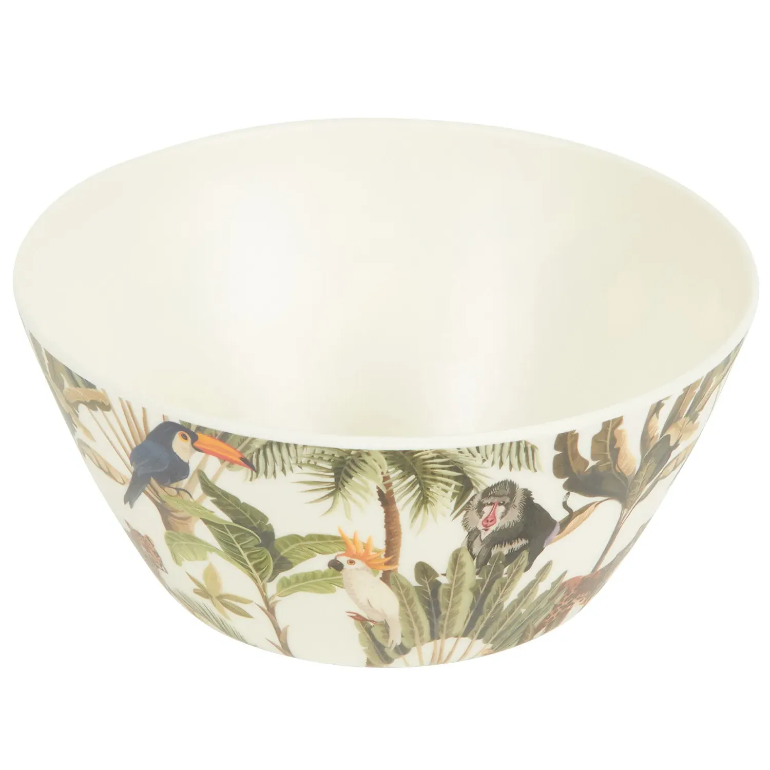 Eden Melamine Bowl - White