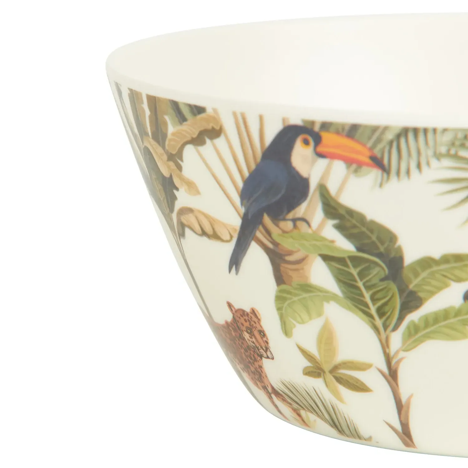 Eden Melamine Bowl - White