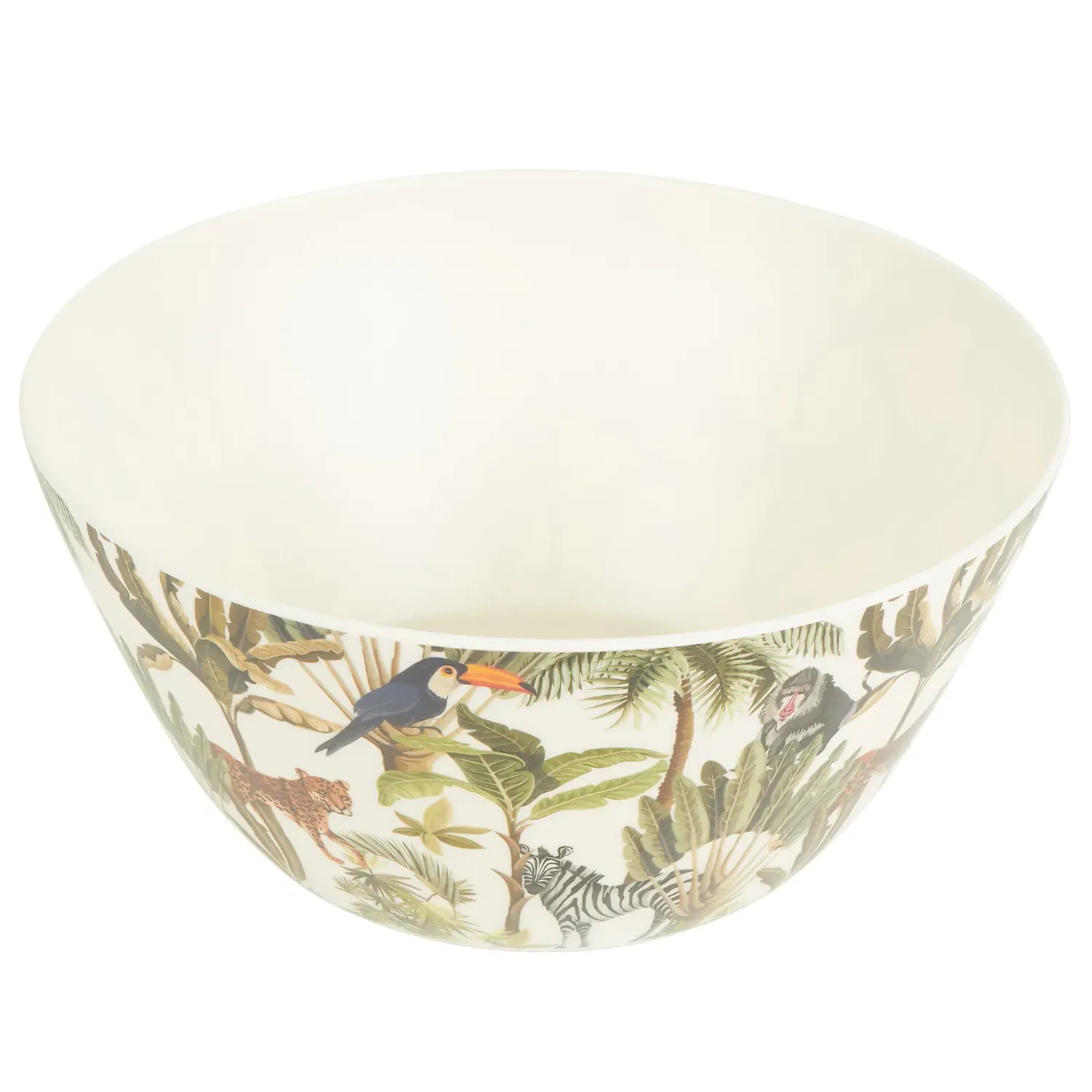 Eden Melamine Serving Bowl - White