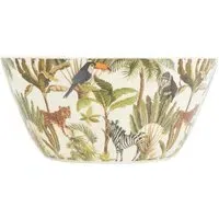 Eden Melamine Serving Bowl - White