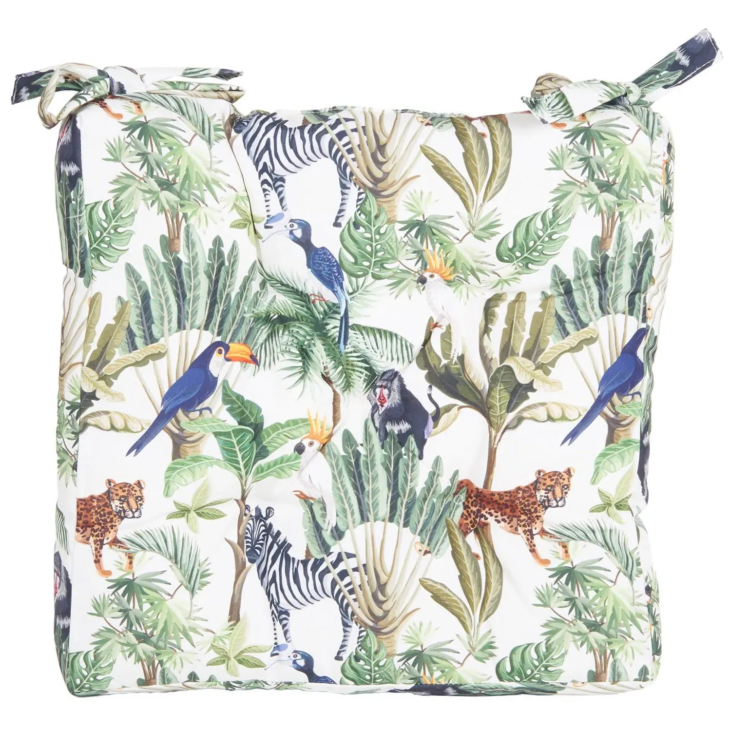 Eden Outdoor Seat Pad - Multicolour image