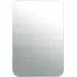 Eden Rectangular Bathroom Mirror - Silver