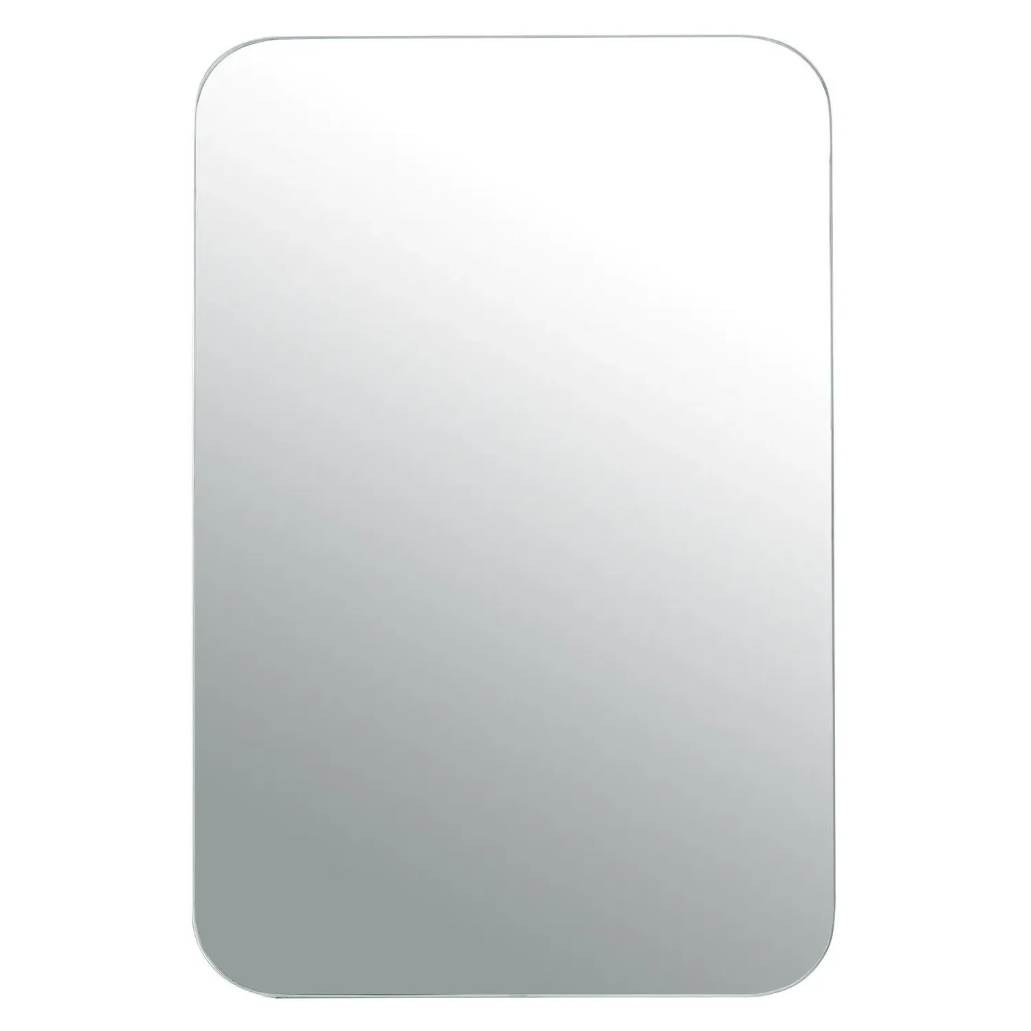 Eden Rectangular Bathroom Mirror - Silver